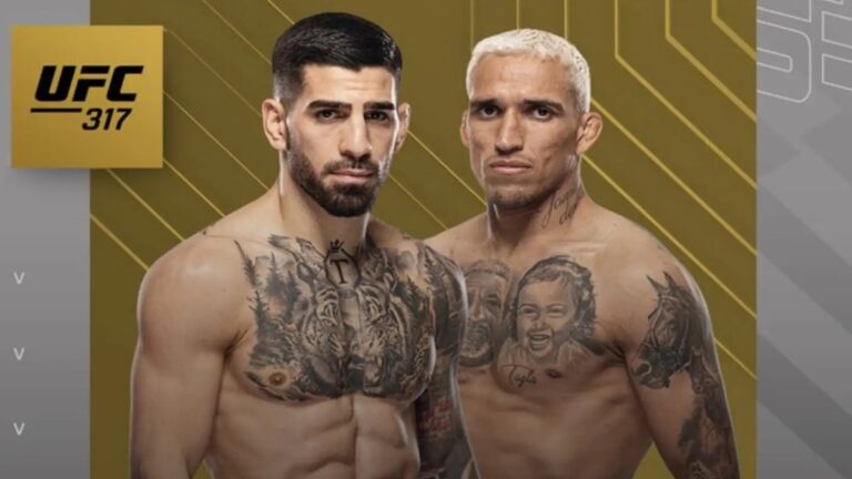 UFC 317: Topuria vs. Oliveira – live stream zdarma, karta, kurzy